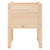 Planters 2 pcs 40x40x52.5 cm Solid Wood Pine