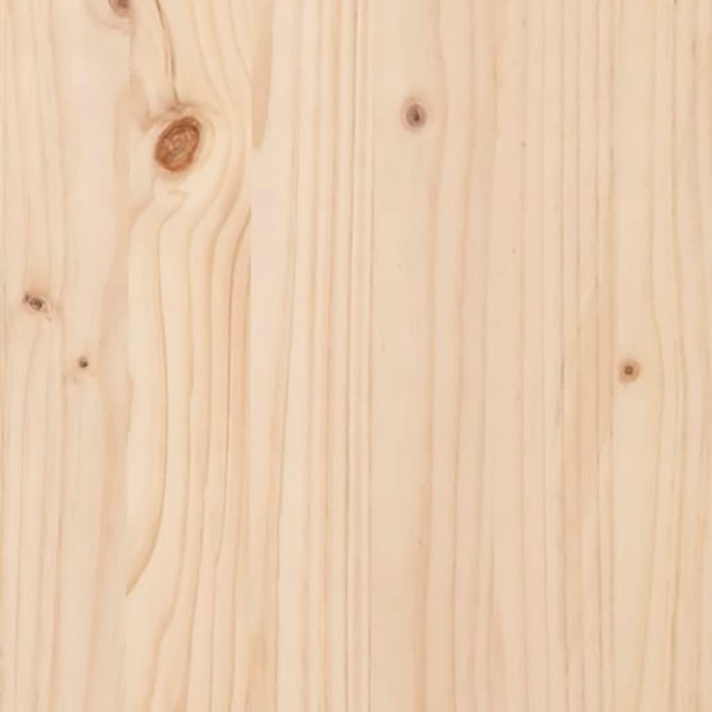 Planters 2 pcs 40x40x81 cm Solid Wood Pine