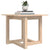 Coffee Table 50x50x45 cm Solid Wood Pine