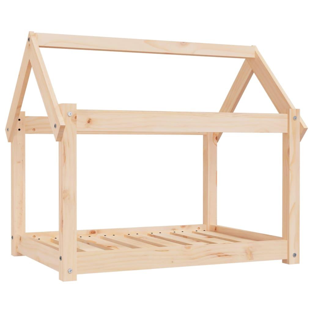 Dog Bed 81x60x70 cm Solid Wood Pine