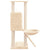 Cat Tree with Sisal Scratching Posts Cream 96 cm