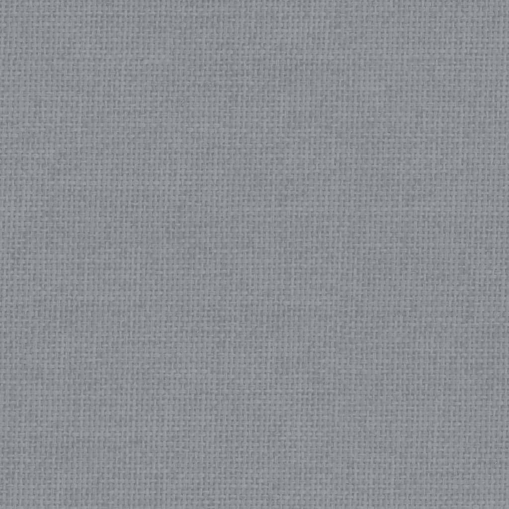 Dog Bed Light Grey 70x45x30 cm Fabric