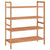 Shoe Racks 2 pcs 69x27x41 cm Solid Wood Walnut
