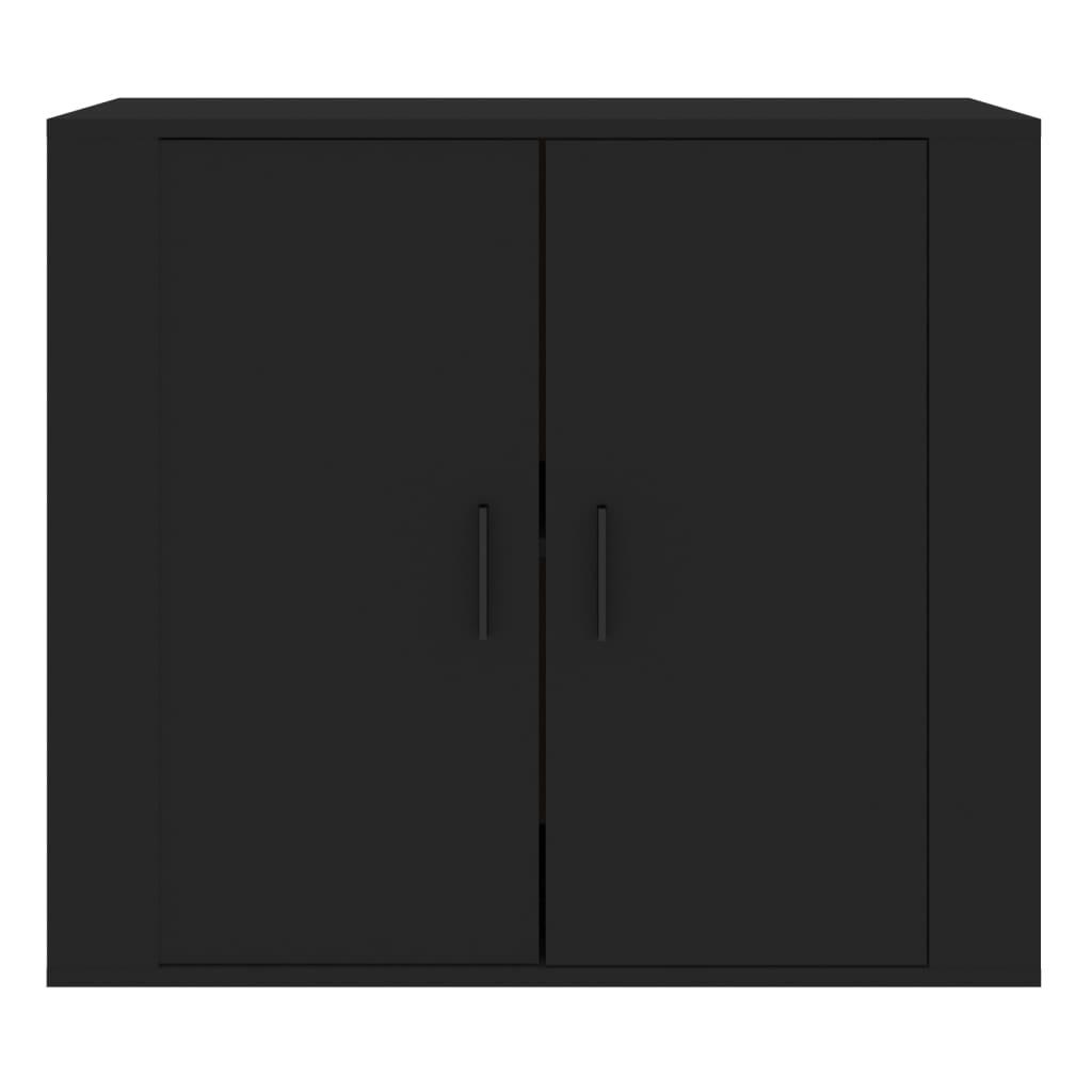 Sideboard Black 80x33x70 cm Engineered Wood