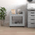 Desk Trolley Grey Sonoma 60x45x60 cm Engineered Wood