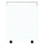 Desk Trolley White 60x45x60 cm Engineered Wood