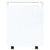 Desk Trolley High Gloss White 60x45x60 cm Engineered Wood