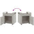Desk Trolley Concrete Grey 60x45x60 cm Engineered Wood