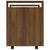 Desk Trolley Brown Oak 60x45x60 cm Engineered Wood
