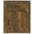 Bedside Cabinet Smoked Oak 50x36x60 cm Engineered Wood