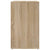 Bedside Cabinet Sonoma Oak 50x36x60 cm Engineered Wood