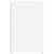 Shoe Cabinet White 130x35x54 cm Engineered Wood