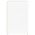 Shoe Cabinet High Gloss White 130x35x54 cm Engineered Wood