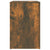 Shoe Cabinet Smoked Oak 130x35x54 cm Engineered Wood