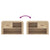 Shoe Cabinet Sonoma Oak 80x35x45 cm Engineered Wood