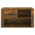 Shoe Cabinet Smoked Oak 80x35x45 cm Engineered Wood