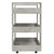 Kitchen Trolley Concrete Grey 60x45x80 cm Engineered Wood