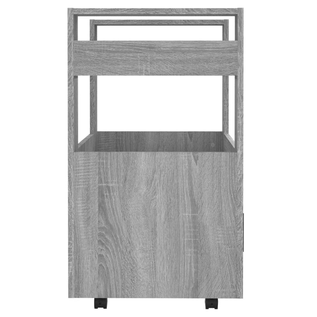 Kitchen Trolley Grey Sonoma 60x45x80 cm Engineered Wood