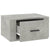 Wall-mounted Bedside Cabinet Concrete Grey 50x36x25 cm