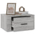 Wall-mounted Bedside Cabinet Grey Sonoma 50x36x25 cm
