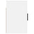 Wall-mounted Bedside Cabinet White 50x30x47 cm
