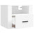 Wall-mounted Bedside Cabinets 2 pcs White 50x36x40 cm