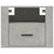 Wall-mounted Bedside Cabinets 2 pcs Concrete Grey 50x36x40 cm
