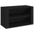 Shoe Rack Black 75x35x45 cm Engineered Wood