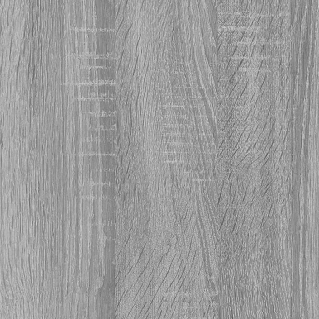 Shoe Rack Grey Sonoma 75x35x45 cm Engineered Wood