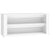 Shoe Rack White 100x35x45 cm Engineered Wood