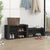 Shoe Cabinet Black 150x35x45 cm Engineered Wood