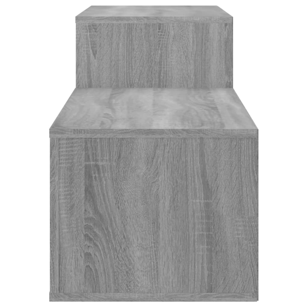 Shoe Cabinet Grey Sonoma 150x35x45 cm Engineered Wood