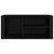 Shoe Cabinet Black 100x35x45 cm Engineered Wood