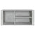 Shoe Cabinet Concrete Grey 100x35x45 cm Engineered Wood