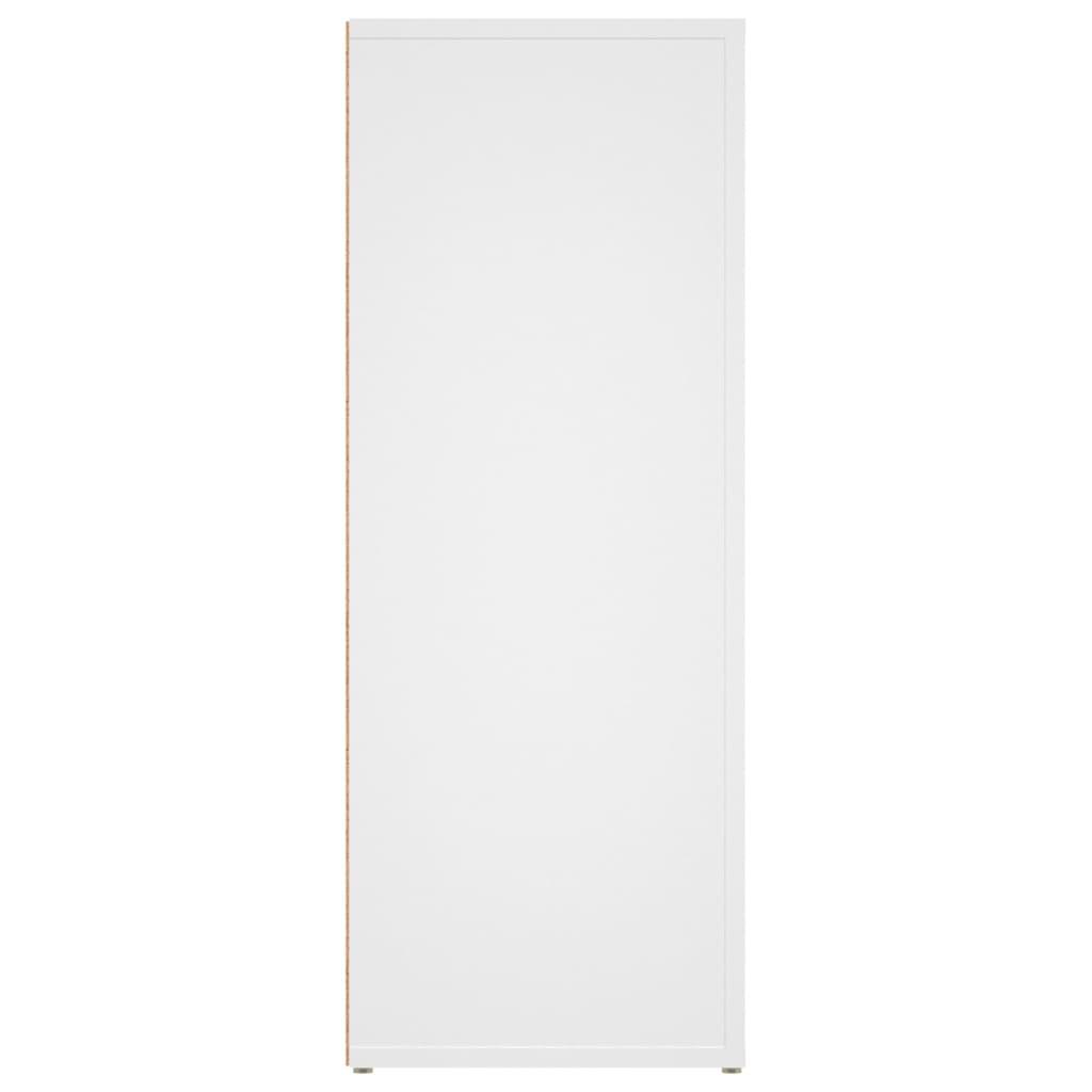 Sideboard White 80x30x80 cm Engineered Wood