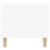 Coffee Table High Gloss White 90x49x45 cm Engineered Wood