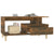 Coffee Table Smoked Oak 90x49x45 cm Engineered Wood