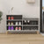 Shoe Cabinet Concrete Grey 102x36x60 cm Engineered Wood