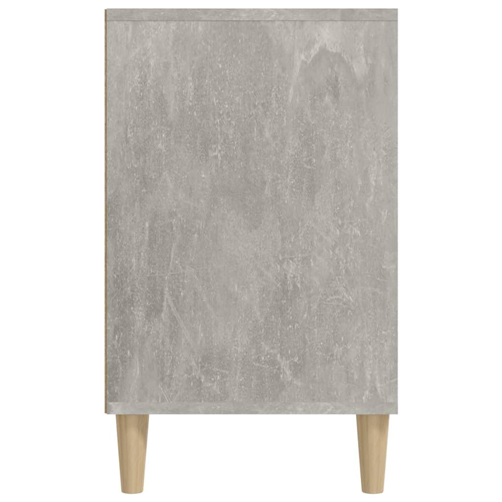 Shoe Cabinet Concrete Grey 102x36x60 cm Engineered Wood