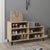 Shoe Cabinet Sonoma Oak 102x36x60 cm Engineered Wood