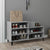 Shoe Cabinet Grey Sonoma 102x36x60 cm Engineered Wood