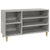 Shoe Cabinet Concrete Grey 102x36x60 cm Engineered Wood