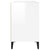 Shoe Cabinet High Gloss White 102x36x60 cm Engineered Wood