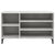 Shoe Cabinet Concrete Grey 102x36x60 cm Engineered Wood