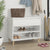 Shoe Cabinet High Gloss White 70x36x60 cm Engineered Wood