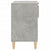 Shoe Cabinet Concrete Grey 70x36x60 cm Engineered Wood