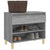 Shoe Cabinet Grey Sonoma 70x36x60 cm Engineered Wood