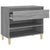 Shoe Cabinet Grey Sonoma 70x36x60 cm Engineered Wood