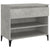 Shoe Cabinet Concrete Grey 70x36x60 cm Engineered Wood