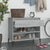 Shoe Cabinet Grey Sonoma 70x36x60 cm Engineered Wood
